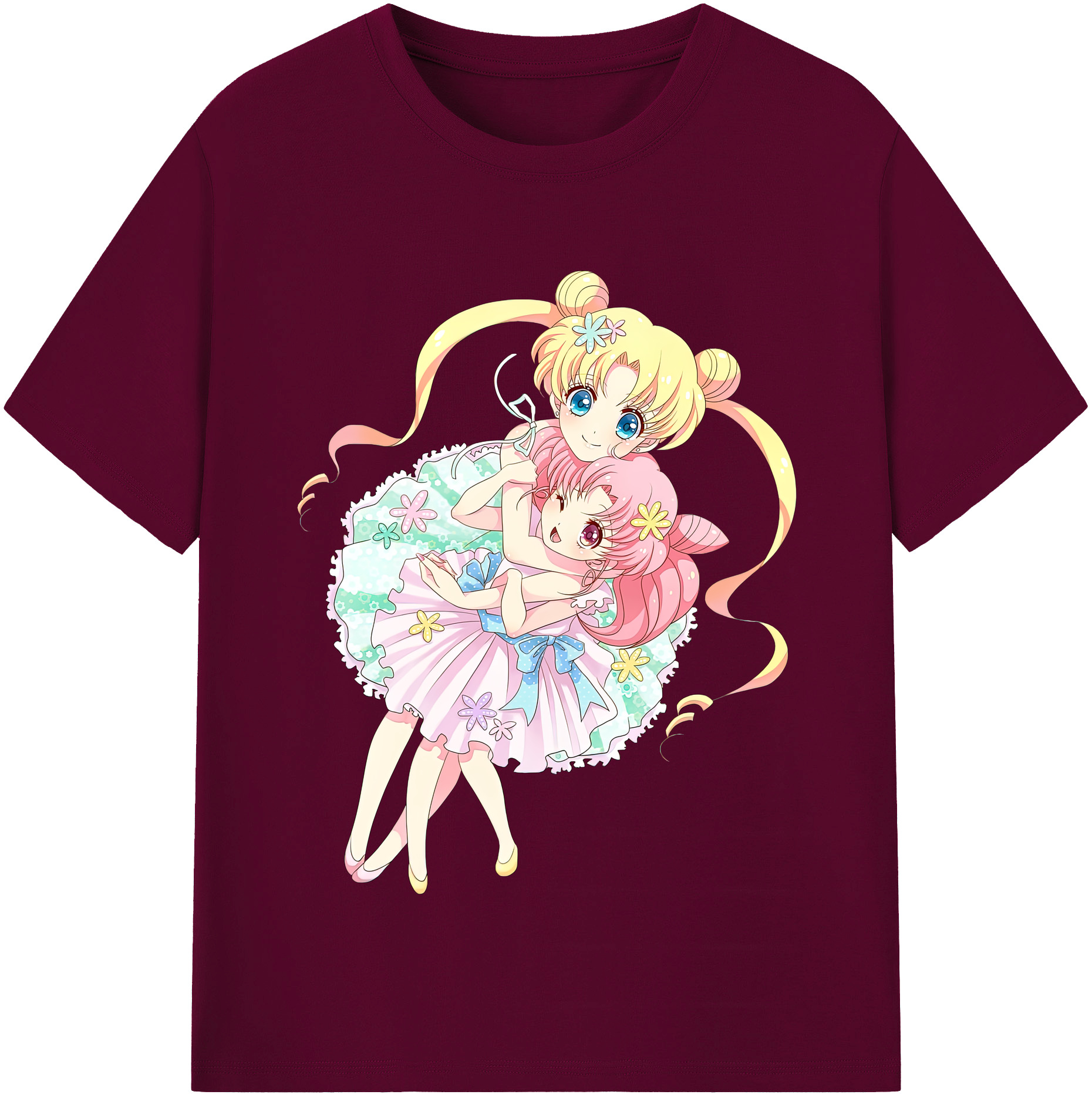 （画像用） 美少女戦士セーラームーン 愛野 美奈子 あいの みなこ Sailor Moon Aino Minako レディースカジュアルプリントTシャツ（綿100％）